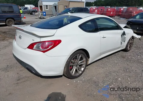 2010 Hyundai Genesis 3.8 Track from USA, damaged, VIN KMHHU6KH2AU020673